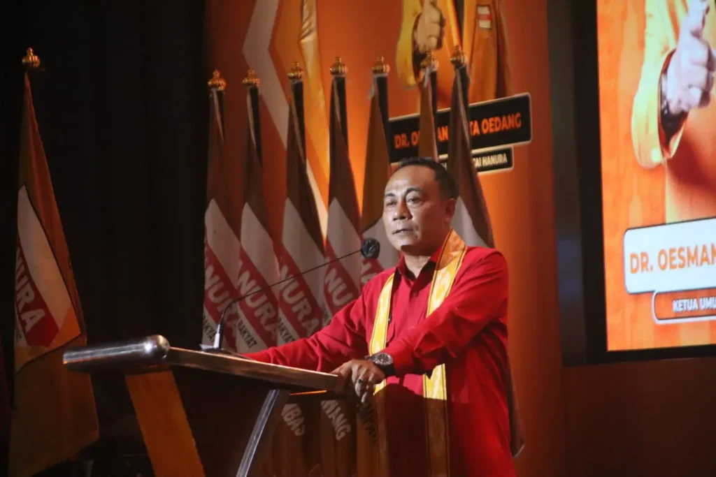 Wakil Gubernur Kalbar Krisantus Kurniawan hadiri Musda DPD Hanura di Pontianak Convention Center