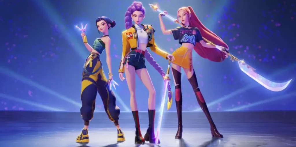 Soundtrack KPop Demon Hunters sukses di tangga lagu Inggris. (Netflix.com)