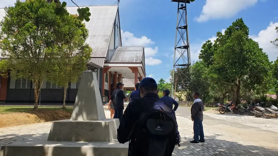 Tugu Republik Indonesia Serikat (RIS) di Singkawang sebagai obyek cagar budaya. (MASA HINDIA BELANDA (Nederlands-Indië)