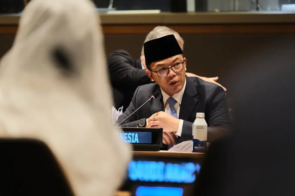 Menteri Luar Negeri Indonesia Sugiono desak dunia hentikan senjata nuklir. (instagram.com/sugiono_56)