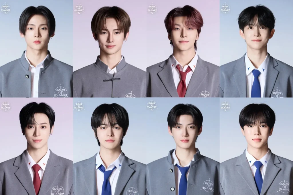 Delapan anggota Alpha Drive One resmi debut melalui final Mnet Boyz 2 Planet 2025. (x.com/Itz_Inho)