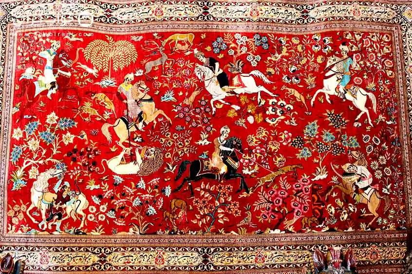 Karpet Persia khas Iran yang terkenal di dunia. (irandoostan.com)
