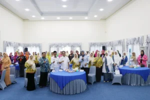 Foto bersama peserta workshop public speaking yang digelar GOW Kota Pontianak.