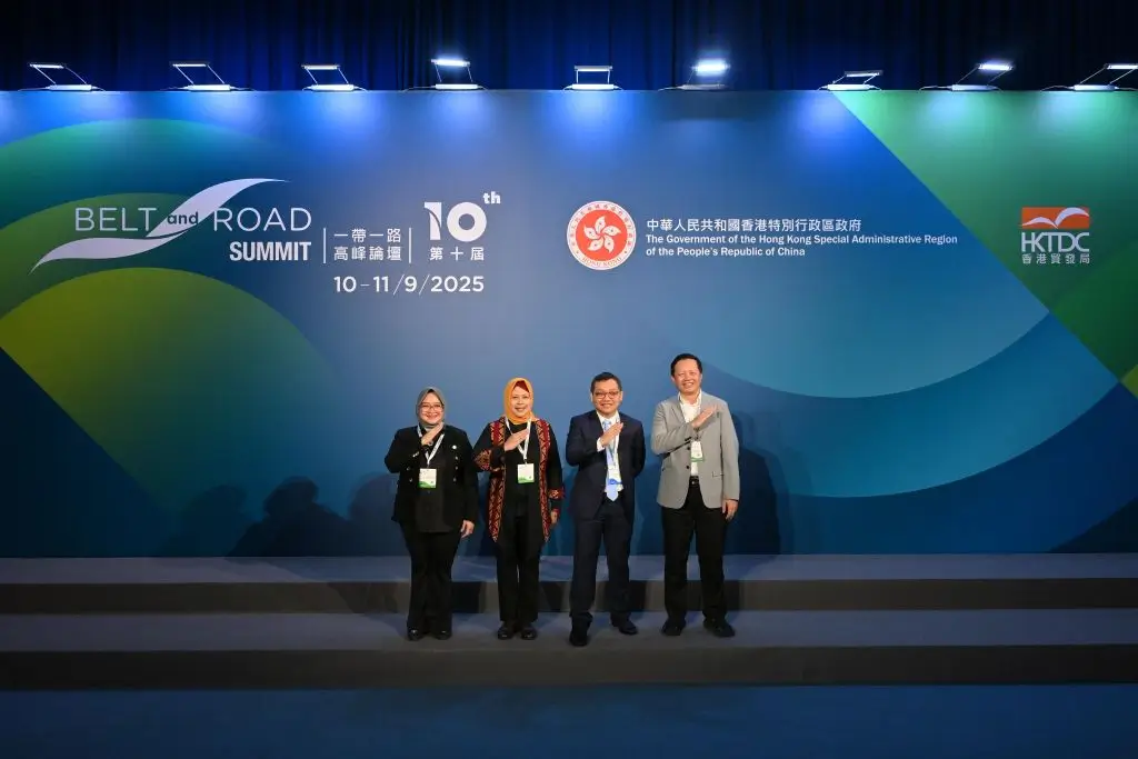 Delegasi Indonesia menghadiri 10th Belt and Road Summit 2025 di Hong Kong. (Ekon.go.id)