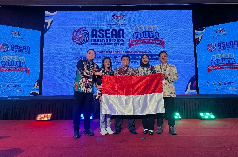 Delegasi Indonesia di ASEAN Youth Leadership Conference 2025 di Kuala Lumpur. (Kemenpora)