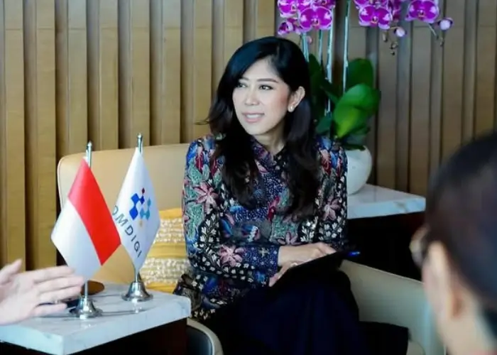 Menkomdigi Meutya Hafid menyampaikan strategi Indonesia Emas 2045. (instagram.com/meutya_hafid)