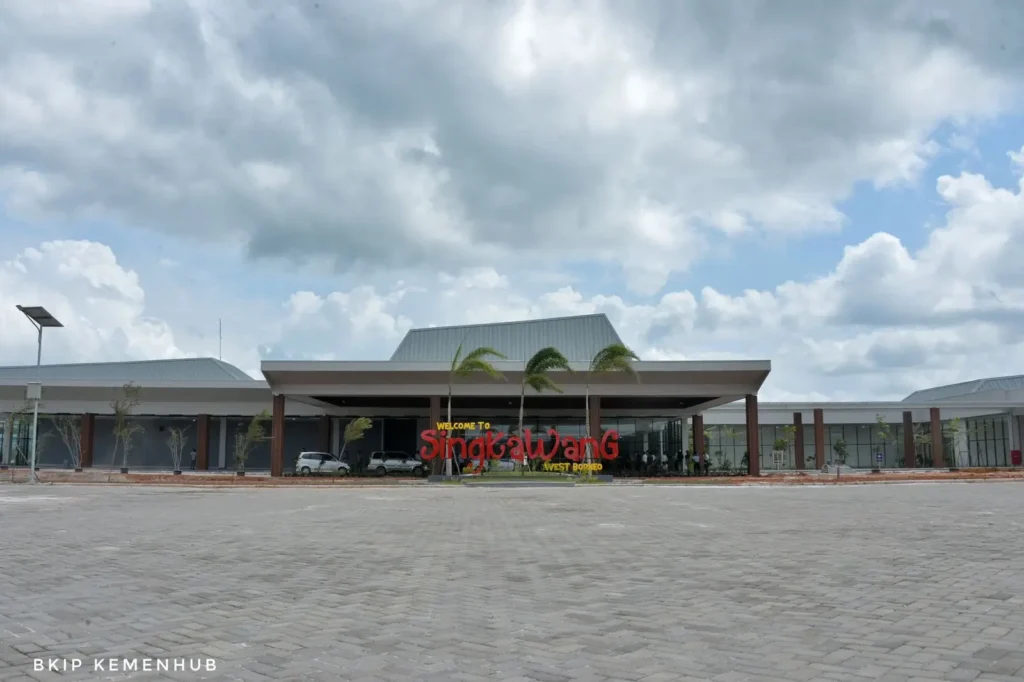 Bandara Singkawang, Kalimantan Barat. (Foto: Kemenhub)