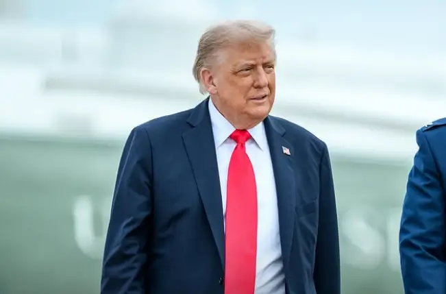 Presiden AS Donald Trump mengumumkan gencatan senjata Israel-Hamas. (instagram.com/realdonaldtrump)