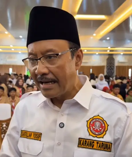 Mensos Saifullah Yusuf, pastikan bantuan sosial bagi warga terdampak Cesium-137 di Cikande. (instagram.com/gusipul_id)