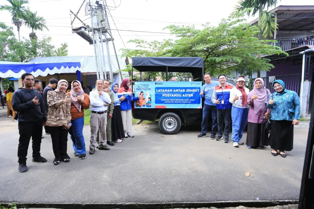 Posyandu ASTER meluncurkan Program Si Jemput ASTER.