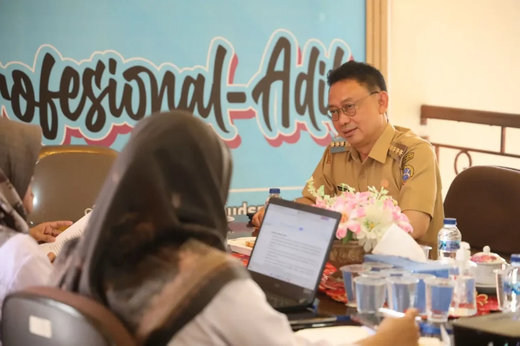 Kunjungan kerja Wali Kota Pontianak Edi Rusdi Kamtono saat berkunjung ke Ombudsman RI.