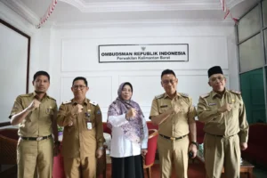 Kunjungan kerja Wali Kota Pontianak Edi Rusdi Kamtono saat berkunjung ke Ombudsman RI.