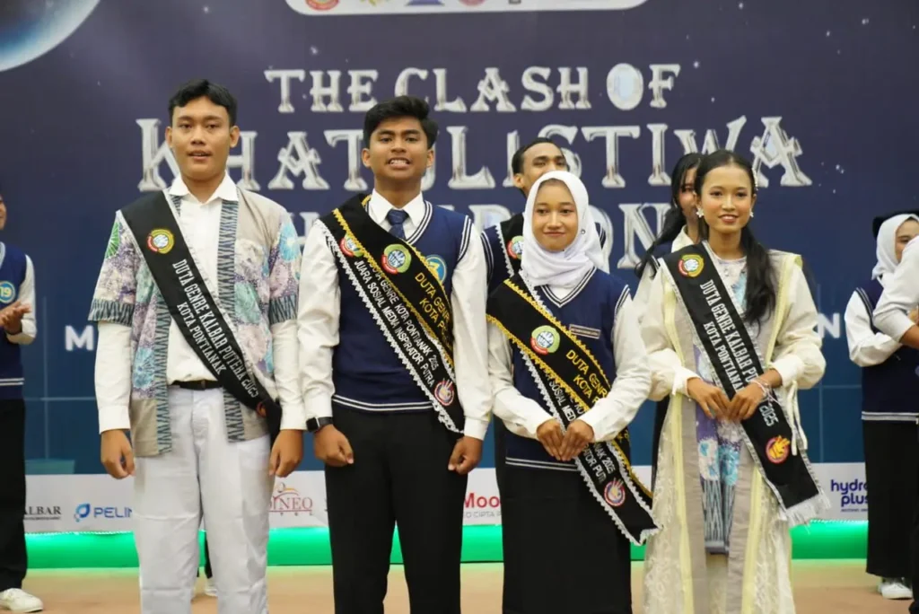 Foto bersama Duta GenRe Kota Pontianak.