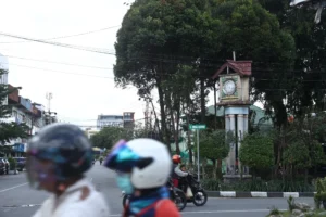 Tugu jam tiga muka akan ditata oleh Pemkot Pontianak.