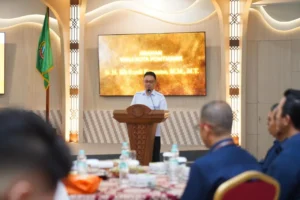 3. Wali Kota Pontianak Edi Rusdi Kamtono memberikan arahan kepada peserta Sosialiasi Sensus Ekonomi 2026.