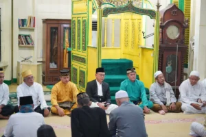 Tahlilan dan Doa Bersama di Masjid Jami' menjadi rangkaian Hari Jadi ke-254 Pontianak.