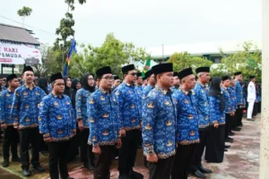 Apel dalam rangka Hari Sumpah Pemuda di lingkungan Pemerintah Kota Pontianak.