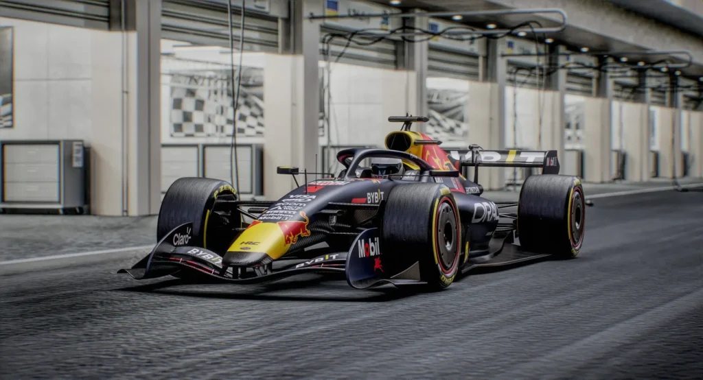CEO Ford Jim Farley dan Bos Red Bull Racing Laurent Mekies mengumumkan kolaborasi Red Bull–Ford untuk F1 musim 2026 di Detroit, Amerika Serikat. (x.com/IHadjar_fans)