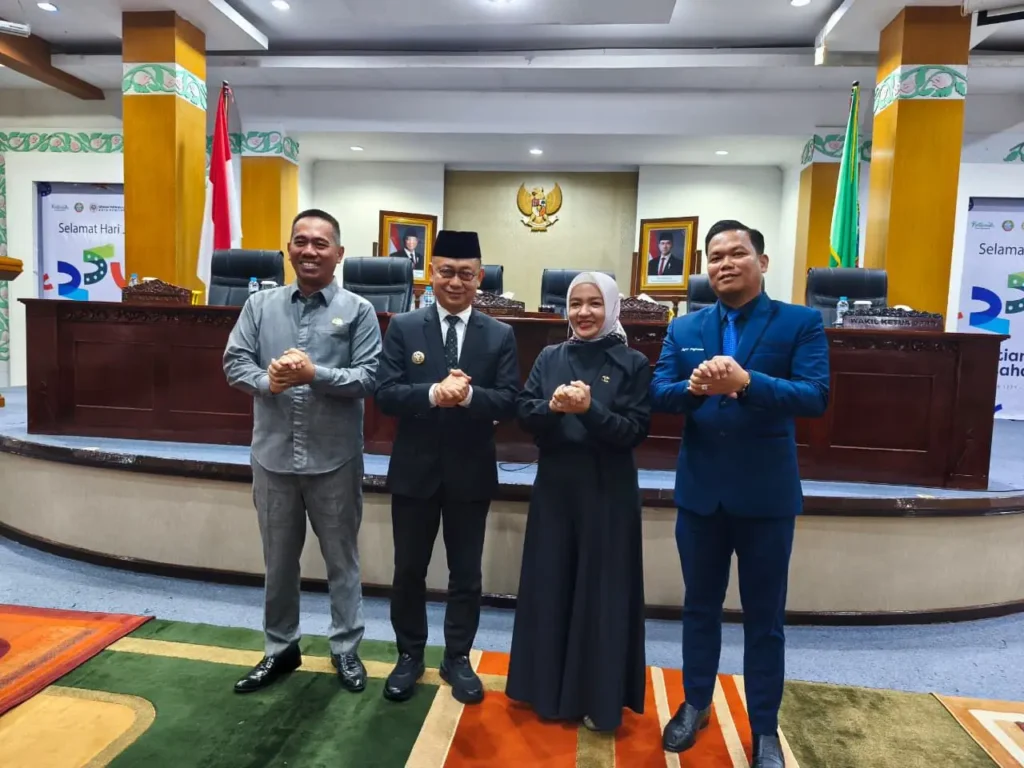 Penyampaian Jawaban Wali Kota Pontianak atas pandangan Fraksi-fraksi DPRD Kota Pontianak terhadap Ranperda APBD Tahun Anggaran 2026.