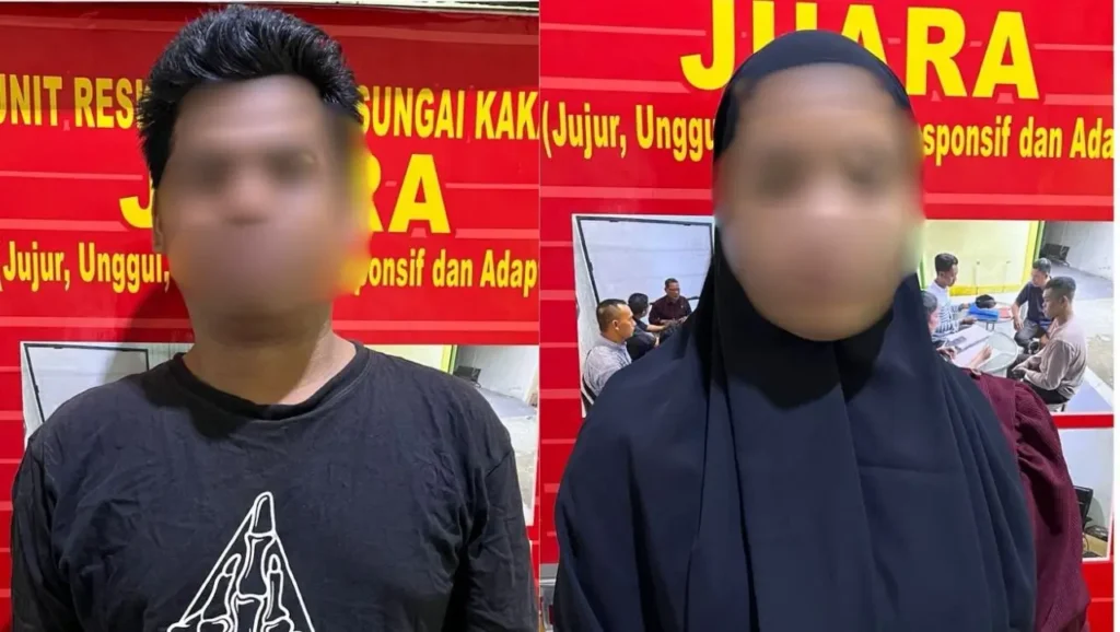 Polisi mengamankan pelaku penipuan investasi emas yang menjerat korban hingga puluhan juta rupiah di Kecamatan Sungai Kakap.