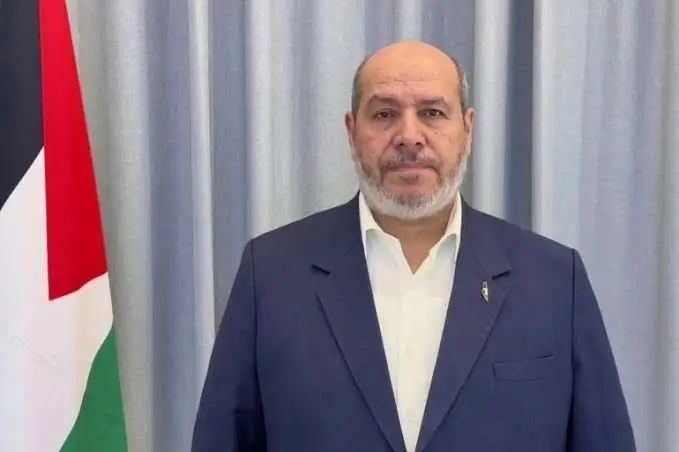 Kepala negosiator Hamas Khalil Al-Hayya menegaskan gencatan senjata Gaza terancam setelah serangan Israel menewaskan komandan senior. (x.com/MyPalestine0)