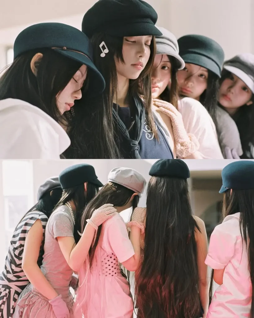 Grup rookie ILLIT meraih pencapaian chart besar lewat lagu ‘Magnetic’, ‘Almond Chocolate’, dan album ‘Not Cute Anymore’. (instagram.com/illit_official)