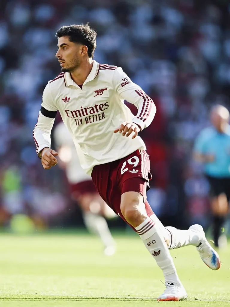 Kai Havertz mengikuti sesi latihan Arsenal setelah pulih dari cedera lutut. (instagram.com/kaihavertz29)