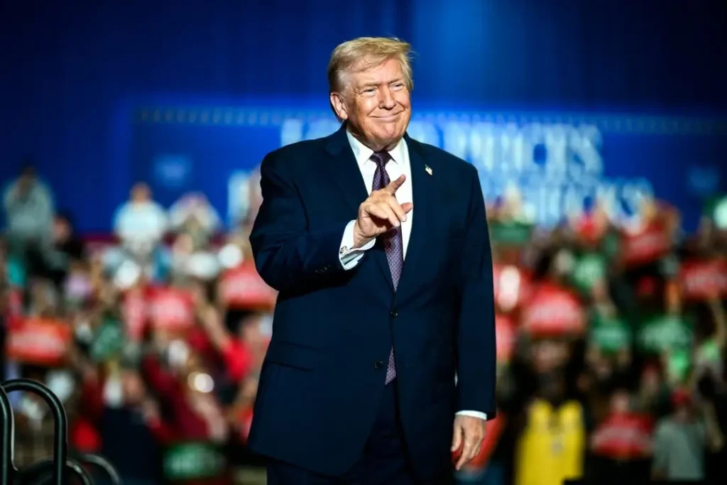 Presiden Amerika Serikat Donald Trump menyampaikan pernyataan terkait gencatan senjata Thailand dan Kamboja. (instagram.com/potus)