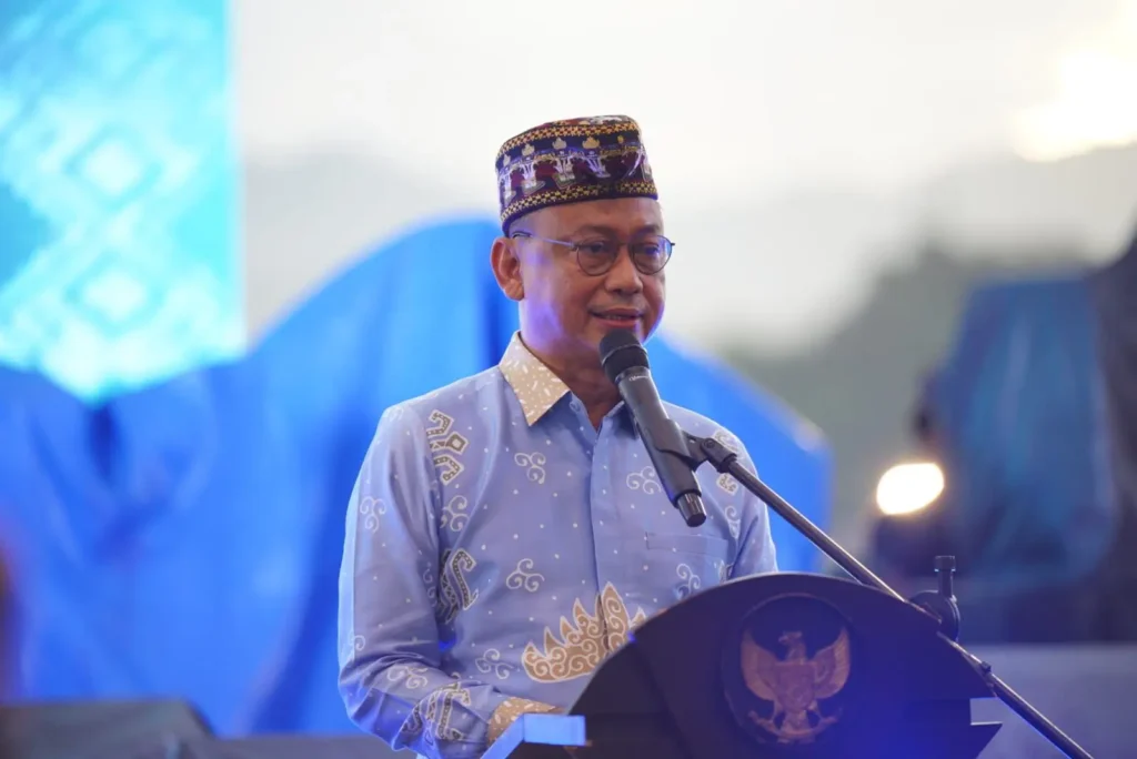 Wali Kota Pontianak Edi Rusdi Kamtono yang juga selaku Ketua Komwil V APEKSI Kalimantan menyampaikan pidato akhir tahun pada APEKSI Outlook 2025 di Bandar Lampung.