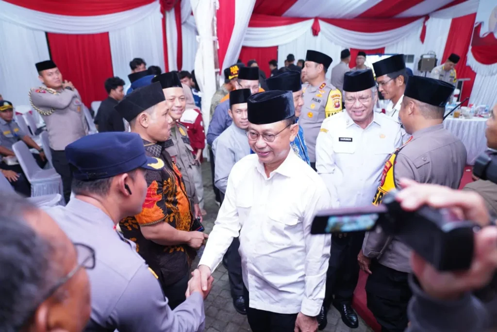 Wali Kota Pontianak Edi Rusdi Kantono menghadiri doa bersama lintas agama dalam menyambut Tahun Baru 2026.