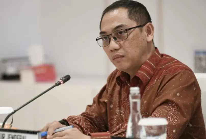 Dirjen Pengawasan Ruang Digital Kemkomdigi Alexander Sabar menyampaikan keterangan terkait penyalahgunaan Grok AI. (Foto: DRA/Humas Komdigi)