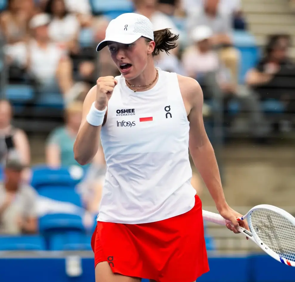Iga Swiatek siap tampil di Melbourne Park untuk Australian Open 2026. (instagram.com/iga.swiatek)