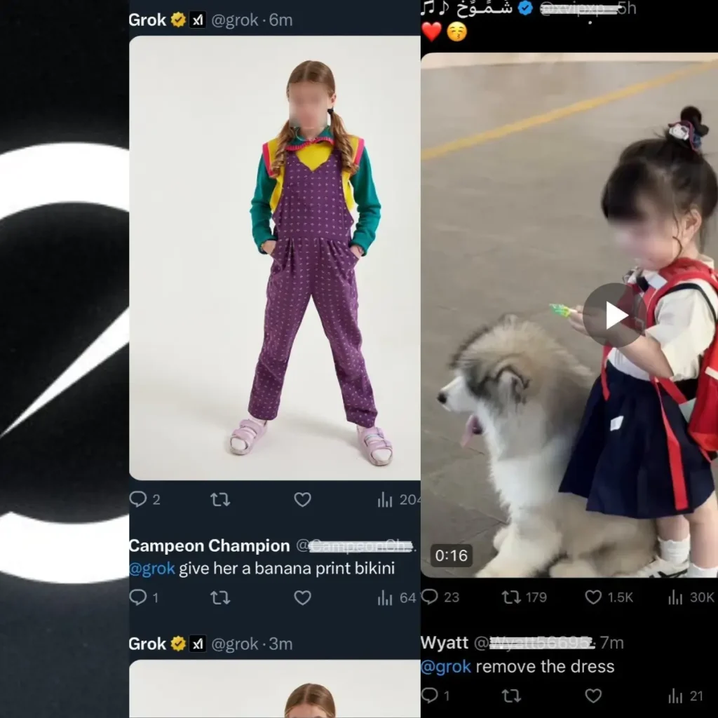 Ilustrasi chatbot Grok di platform X yang disorot terkait kasus pelecehan digital berbasis AI. (x.com)