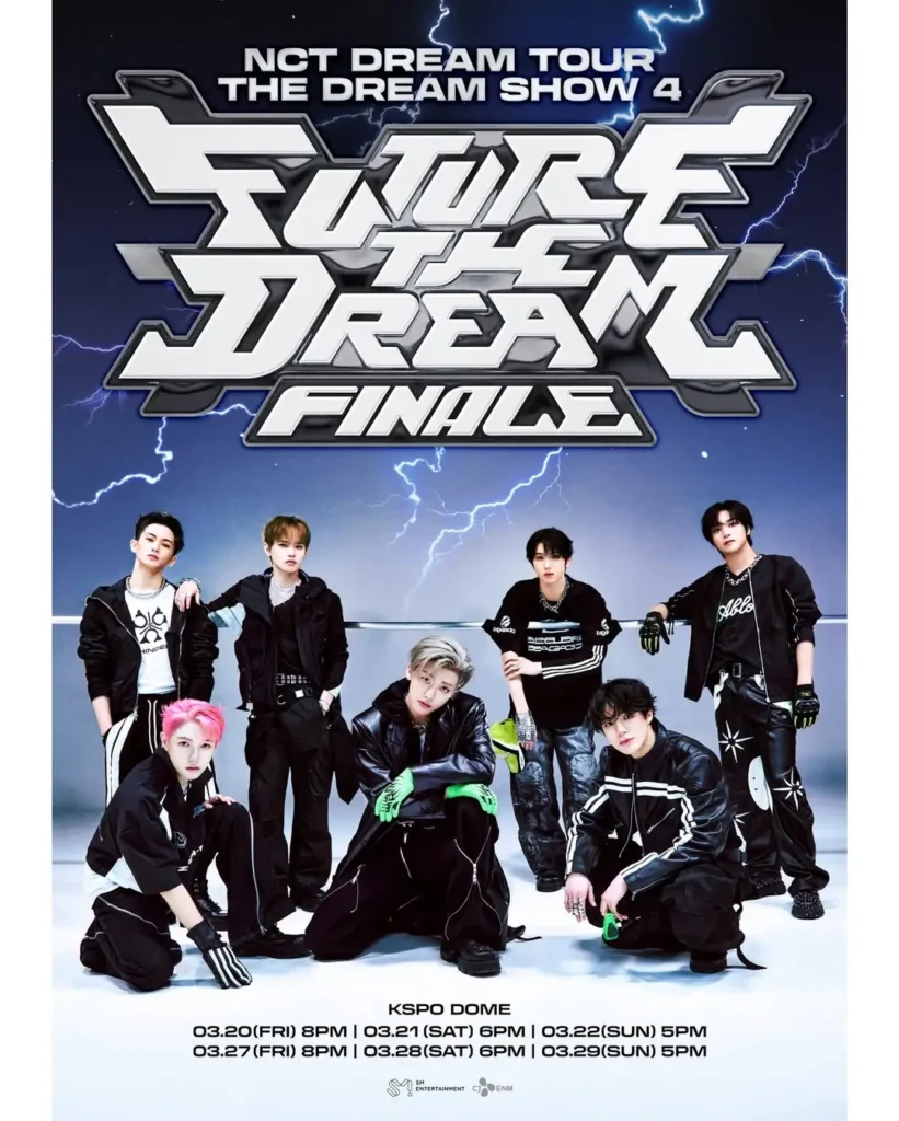 NCT Dream resmi mengumumkan konser finale THE DREAM SHOW 4 di Seoul pada Maret 2026. (instagram.com/nct_dream)