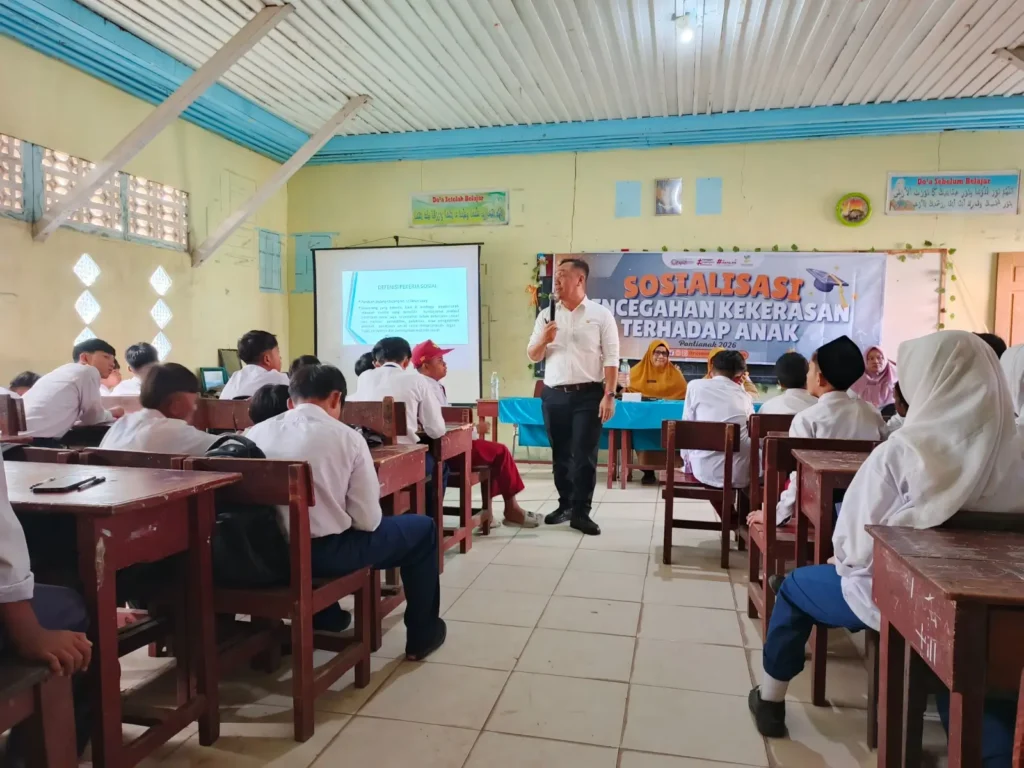 Dinas Sosial Kota Pontianak menggelar Sosialisasi Pencegahan Kekerasan terhadap anak di sekolah-sekolah.