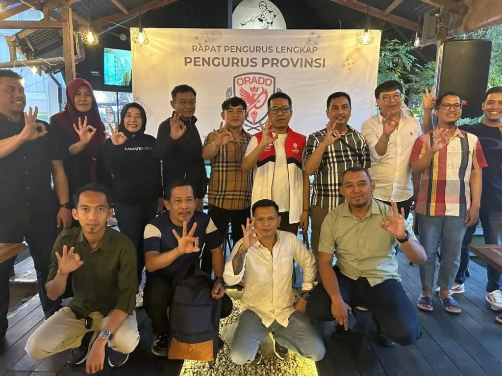 Rapat pengurus ORADO Kalbar membahas pembinaan atlet domino setelah ditetapkan sebagai cabor nasional.