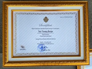 Sertifikat WBTb Tari Timang Banjar