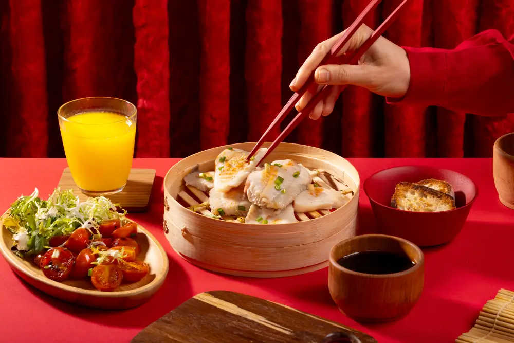 Ilustrasi - Hidangan makanan khas Imlek 2026.