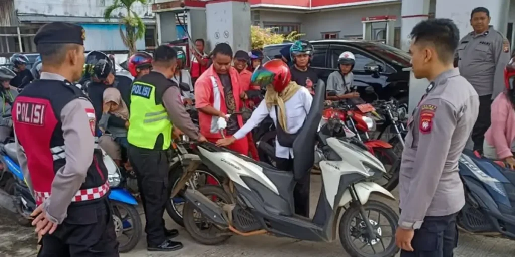 Pengamanan dan monitoring distribusi BBM subsidi di APMS wilayah Kapuas Hulu.