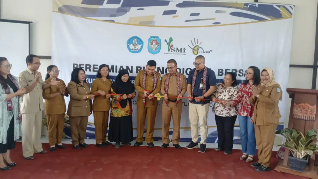 Peresmian Ruang Digital Bersama di SMPN 5 Sungai Ambawang, Kubu Raya.