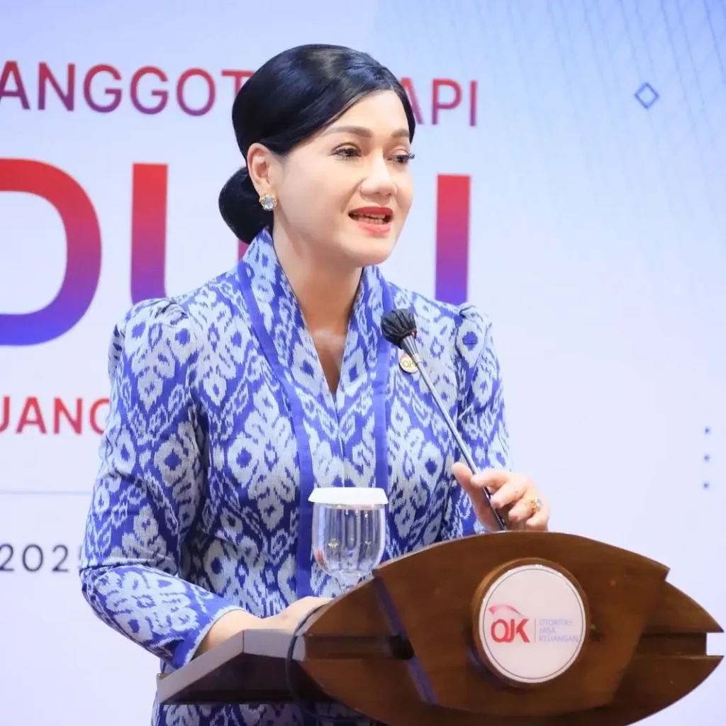 Friderica Widyasari Dewi ditunjuk sebagai Plt Ketua sekaligus Wakil Ketua Dewan Komisioner OJK per 31 Januari 2026.