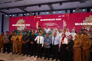 Wali Kota Pontianak Edi Rusdi Kamtono membuka Musrenbang RKPD Tingkat Kecamatan Pontianak Barat 2027.