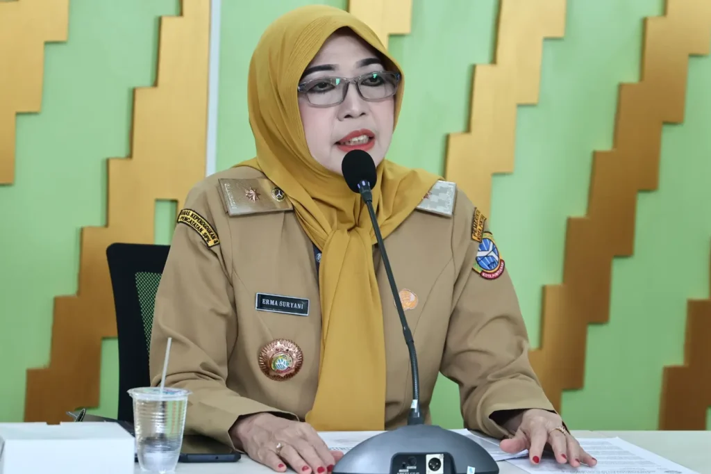 Kepala Dinas Penanaman Modal dan Pelayanan Terpadu Satu Pintu (PTSP) Kota Pontianak Erma Suryani.