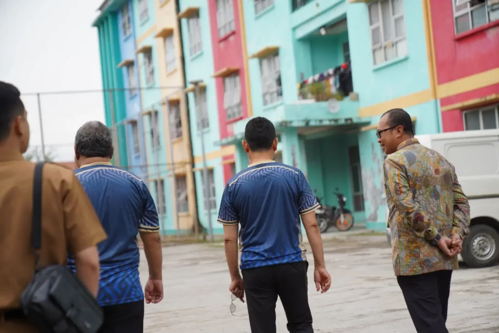 Rusunawa di Jalan Harapan Jaya