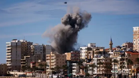 serangan udara Israel di Beirut Lebanon, (25/3/2026).