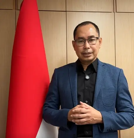 Duta Besar RI untuk Uni Emirat Arab, Judha Nugraha, menyampaikan keterangan terkait penetapan status Siaga III bagi WNI di UEA akibat memanasnya situasi kawasan Teluk.