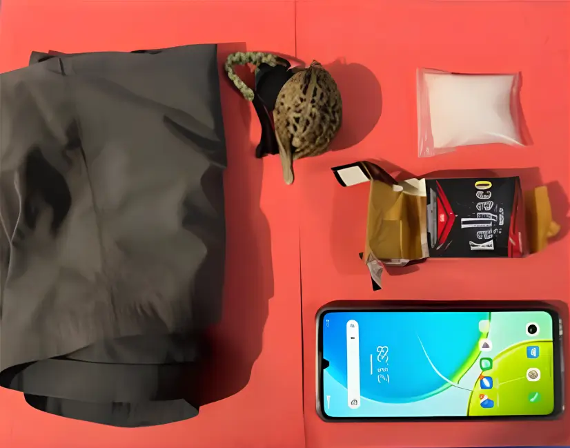 barang bukti sabu yang disita polisi dari pengedar di Jalan Lintas Malindo Entikong Sanggau.