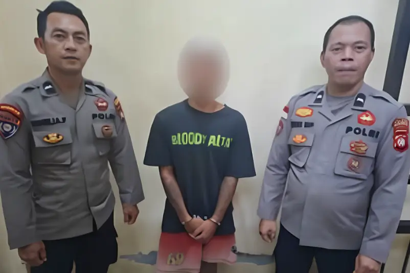 Polisi mengamankan pelaku penganiayaan yang menewaskan pria di Sanggau.
