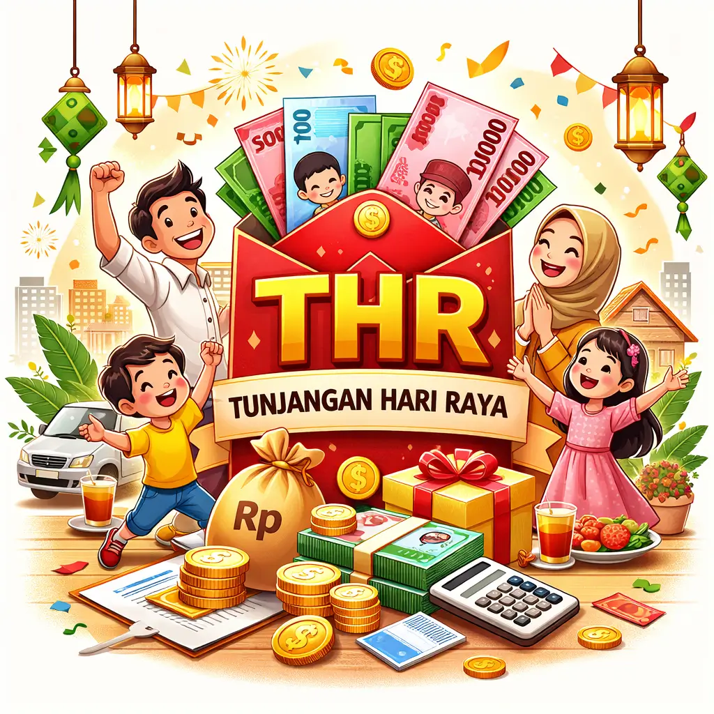 Ilustrasi pencairan THR ASN 2026 sebesar 100 persen bagi PNS dan PPPK sesuai kebijakan pemerintah.