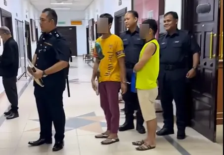 Pengadilan Sesyen Serian Sarawak terkait vonis 5 tahun penjara WNI pembawa kerambit.